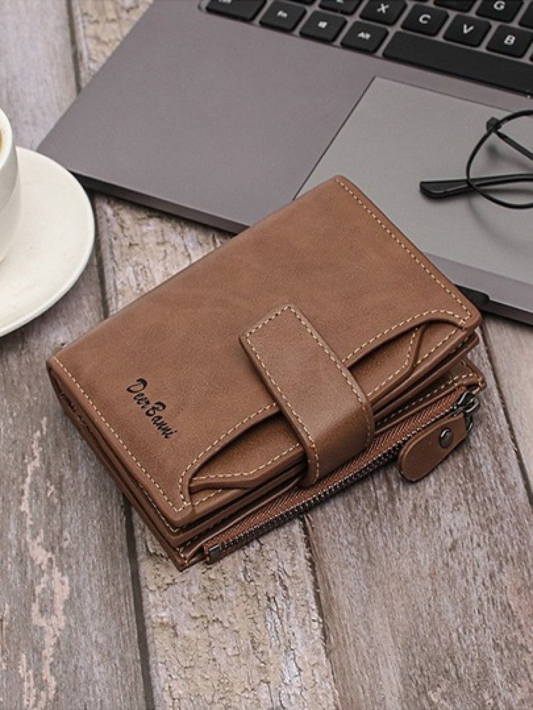 Multi Card Slot Men s Simple Short Wallet Zipper Purse With Clasp And Coin Pocket Clutch Handbag Korean Style Wristlet Bag Anti Theft Bag College Multi Card Clutch Bag Long Wallet Business Vacation Le