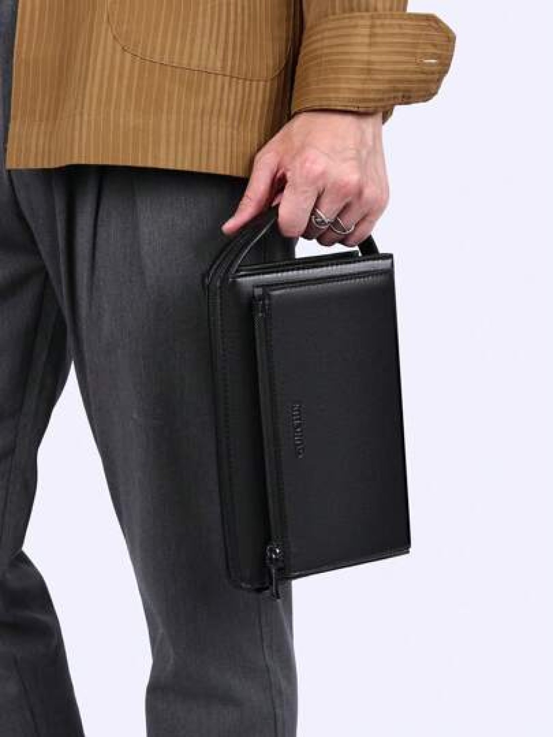 gorchis New Fashion Men s Clutch Bag With Password Lock Anti Theft Multi Pocket Multi Card Slot Long Wallet PU Leather Men Bag Multifunctional Travel Pouch Christmas Fall University Bag Wallet Men Han