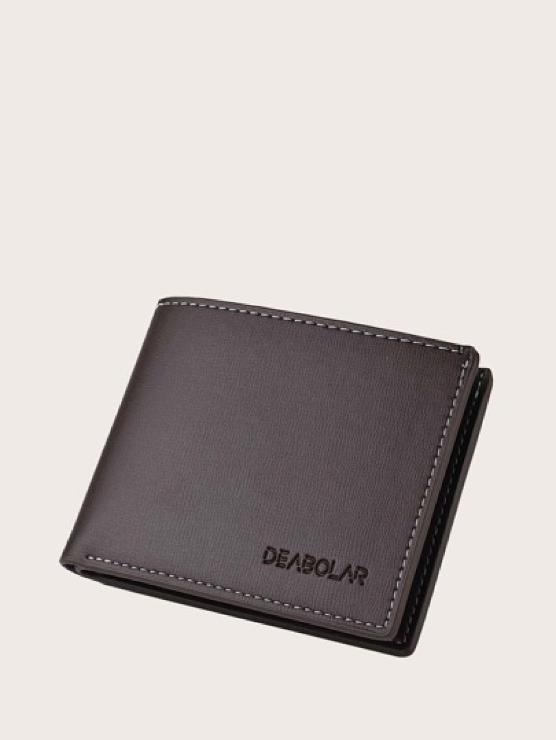 Men Letter Graphic Small Wallet Credit Card Small ID Window Bi Fold Men Wallet Dad Gifts Mini Leather Bi Fold ID Card Cash Minimalist Fashion Modern Business Anniversary On Valentine Day For Birthday