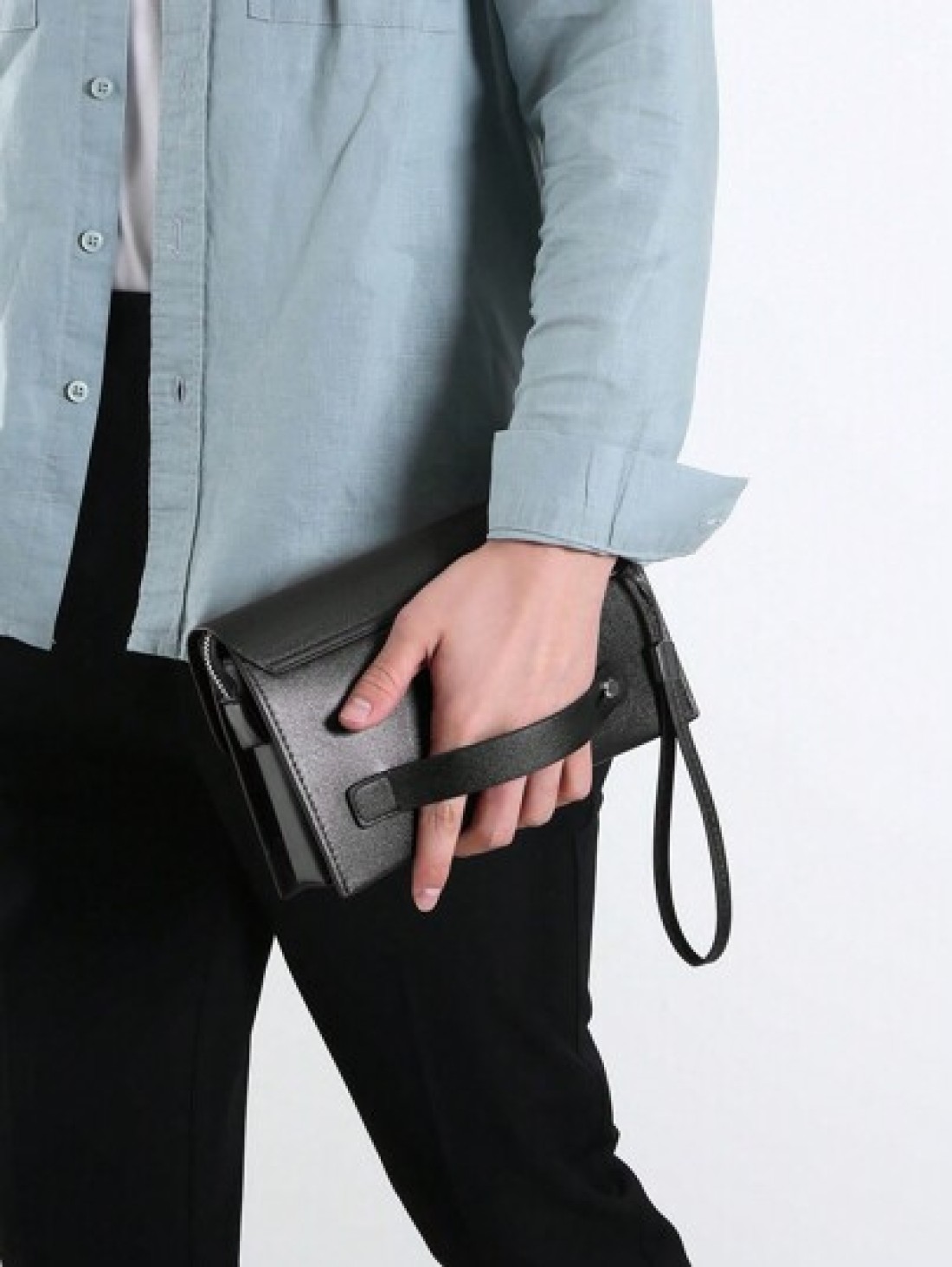 gorchis New Style Clutch Bag With Multiple Pockets Code Lock Anti Theft Design Large Capacity Business Casual Handbag Long Wallet Multi Purpose Quality Handheld Bag For Books Clutch Bag Light Business