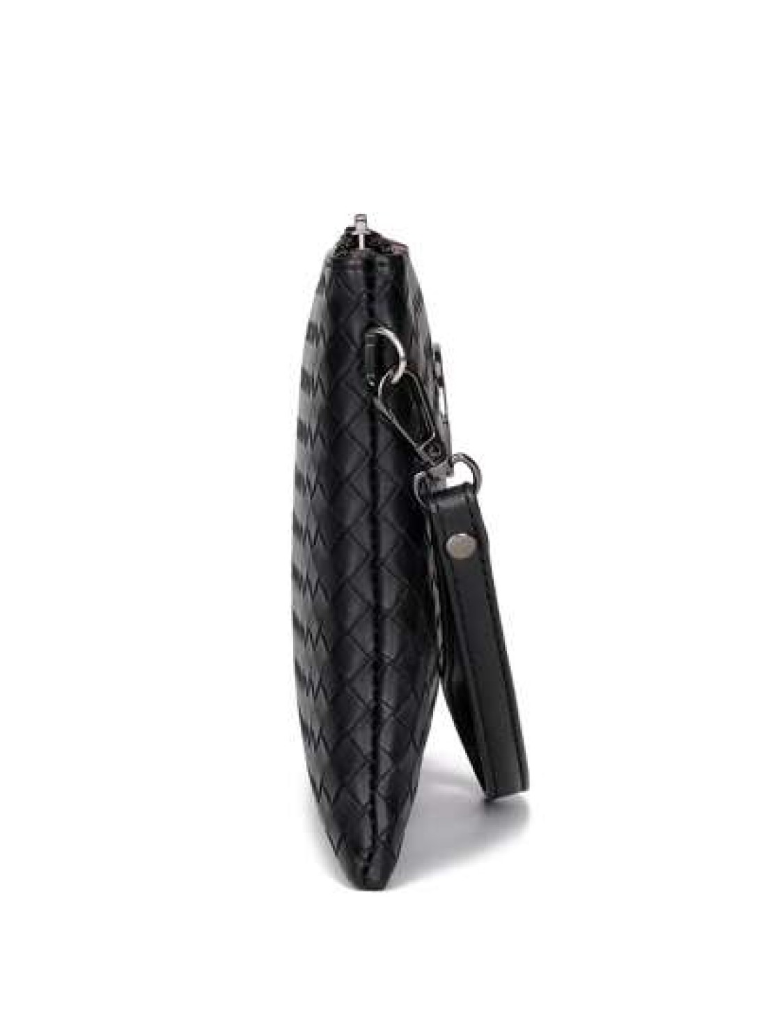 Braiding Style Men PU Leather Wallet Purse Money Credit Card Holders Men Wallet Money Bag Business Casual Handbag Wristlet Bag Underarm Bag Envelope Bag Square Bag Student Travel Winter Large Capacity