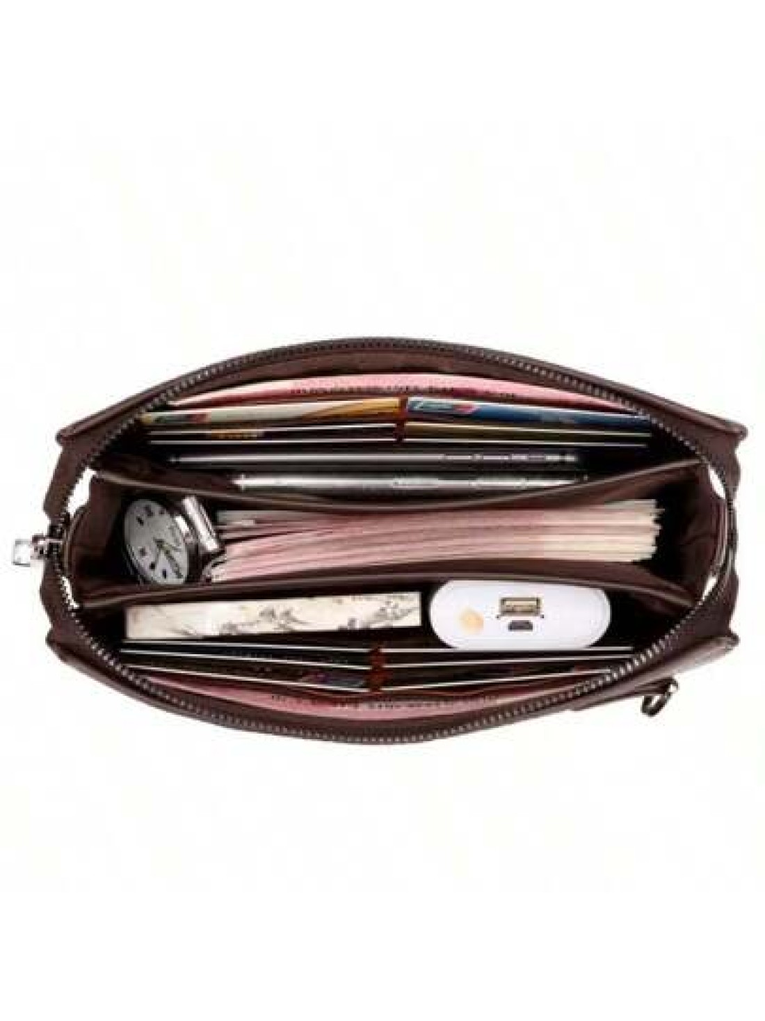 Leather Men Clutch Bag Wallet Business Men Password Lock Wallet Theft Proof Handbag With Cell Phone Holder Travel Bag Coffee Color School Bag Commute Freshmen High School College Dorm Practical Gifts