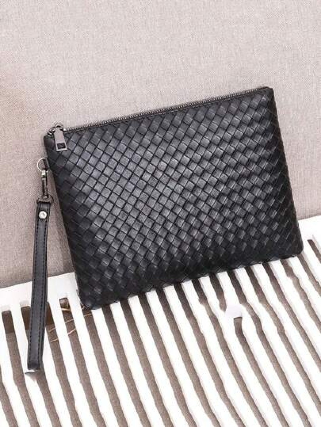 New Men Wallet Male Pu Clutch Purse Coin Purse Large Capacity Pu Leather Business Hand Bags Clutch Bag Handbag Wristlet Bag Envelope Bag Gift For Husband Waterproof Valentines Gift Holiday Wash Bag Ol