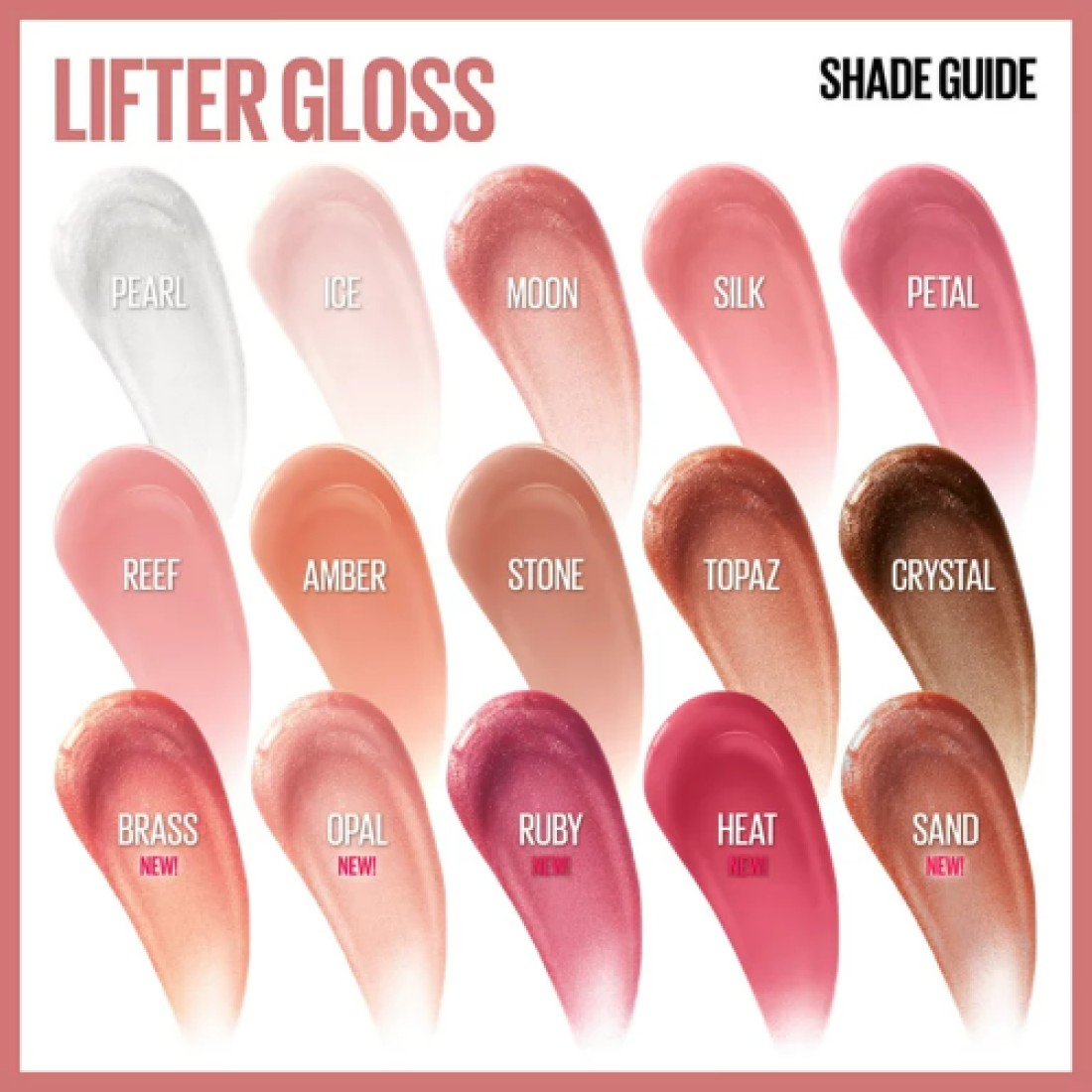 Maybelline Lifter Gloss Lip Gloss with Hyaluronic Acid - 08 Stone