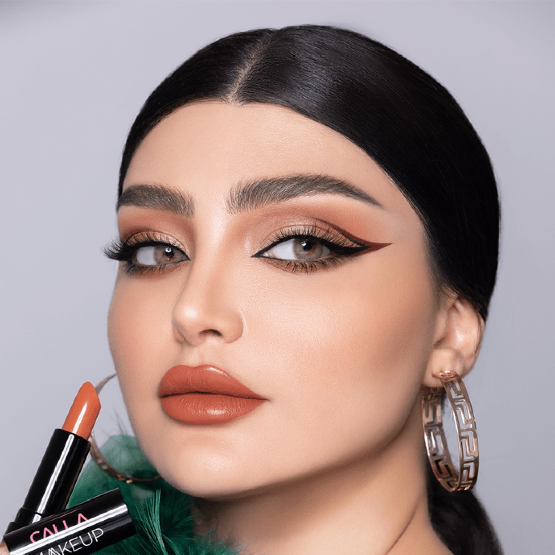 كالا ميك اب أحمر شفاه روج كريمي مطفي - CM-63