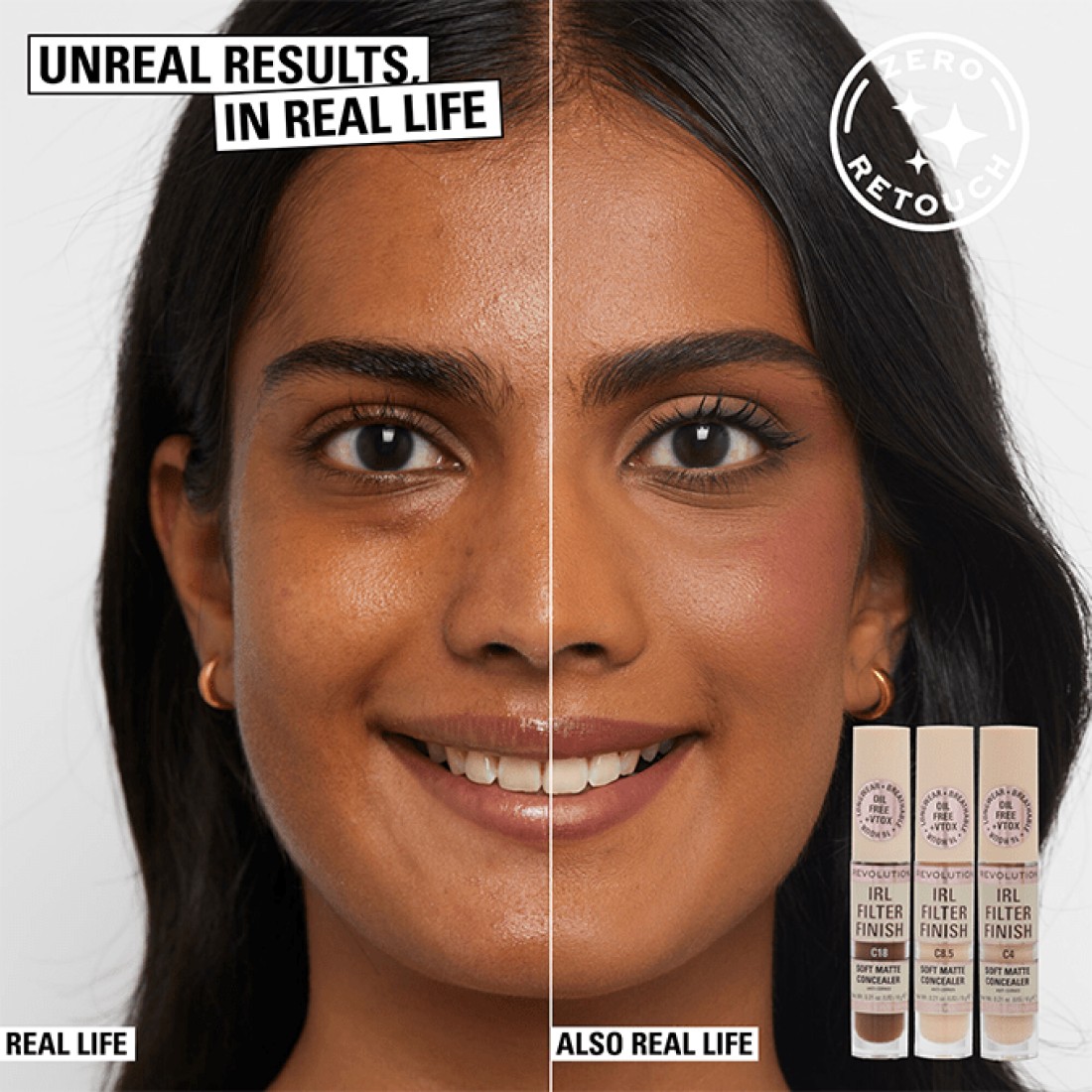 Revolution IRL Filter Finish Concealer