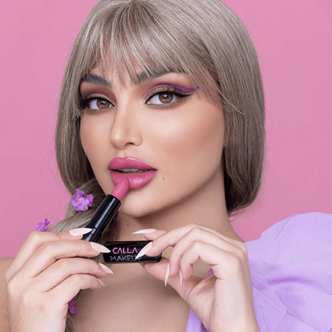 كالا ميك اب أحمر شفاه روج كريمي - CM-75