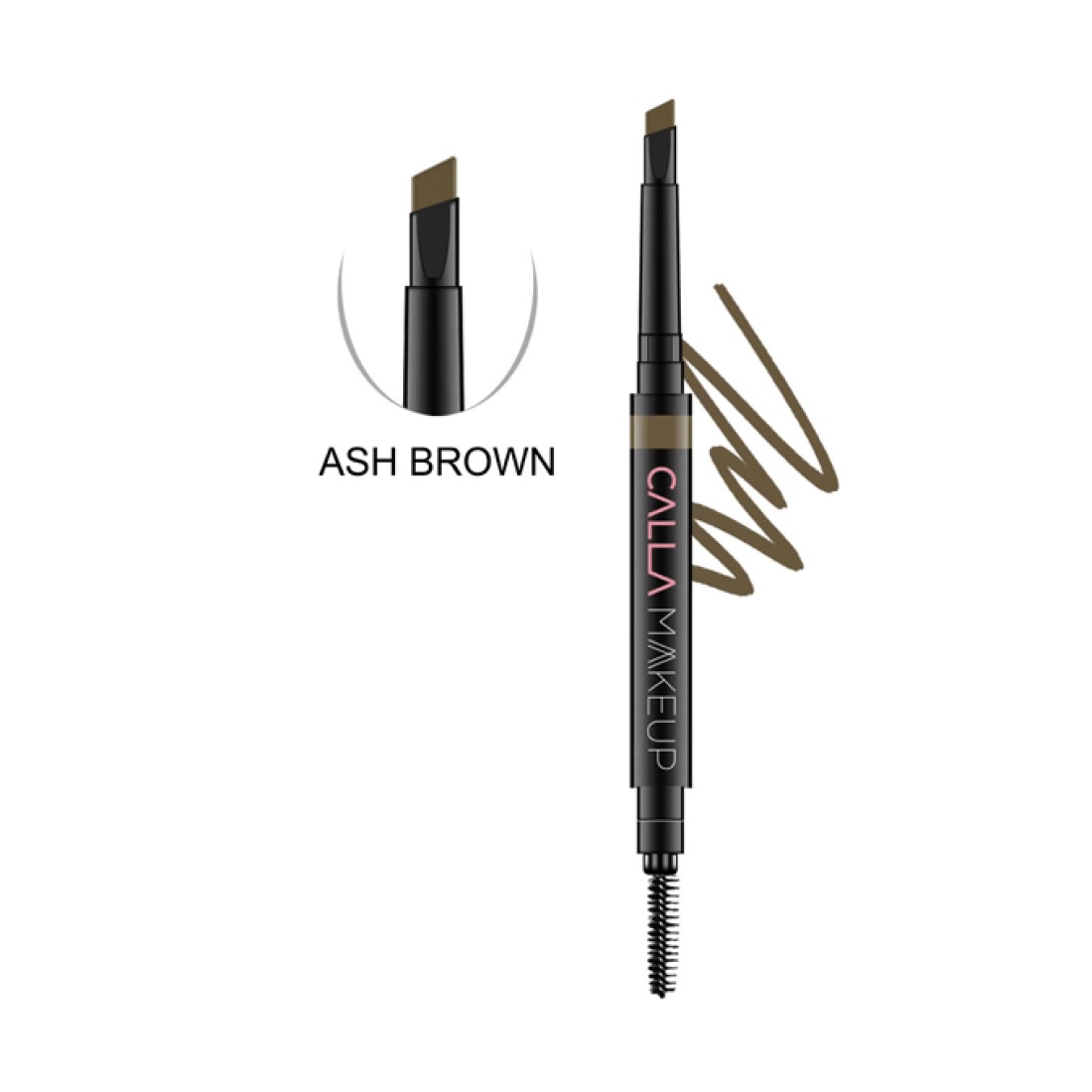 CALLA Makeup Eyebrow Pencil - Ash Brown - CM-49