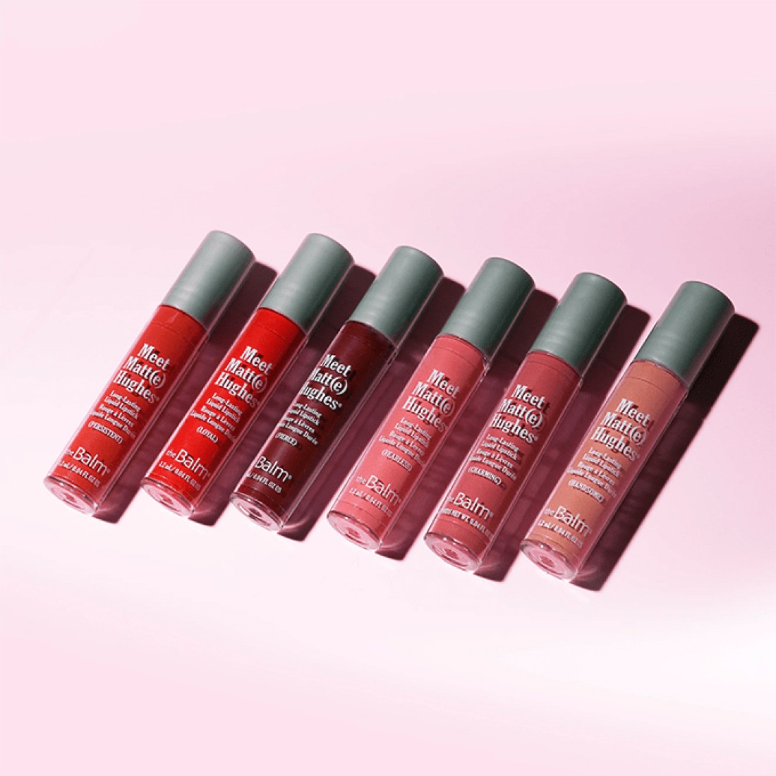 theBalm Meet Matte(e)Hughes Set of 6 Mini Lipsticks - Miami