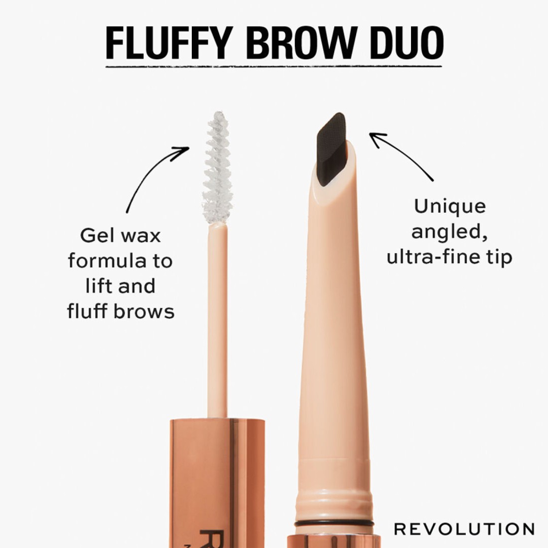 Revolution Fluffy Brow Filter Duo