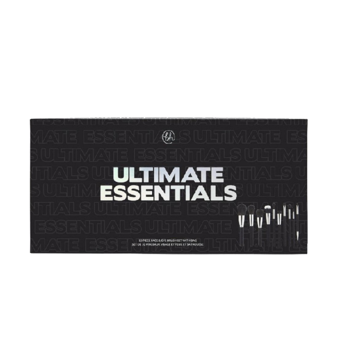 BH Cosmetics Ultimate Essentials Face & Eye Brush Set - 11 pieces – Back