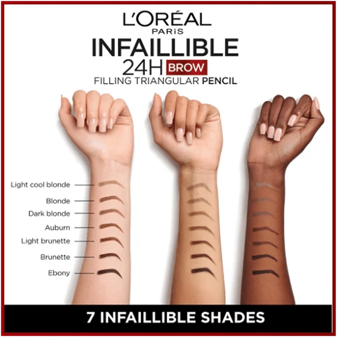 LOreal Paris Infallible Brows 24H Filling Triangular Pencil - 5.23 Auburn