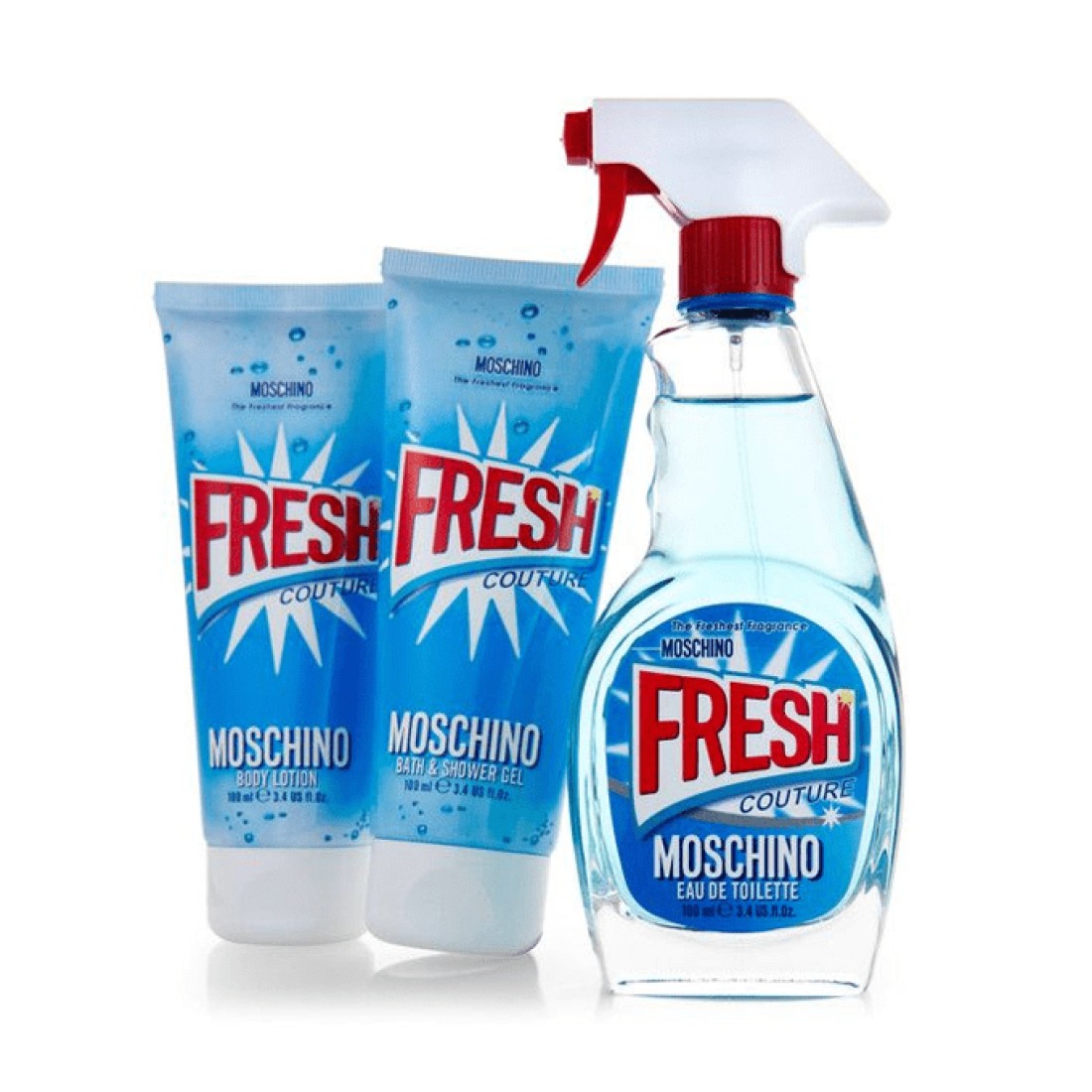 Moschino Fresh Couture Gift Set For Women - Eau De Toilette - 4 Pieces