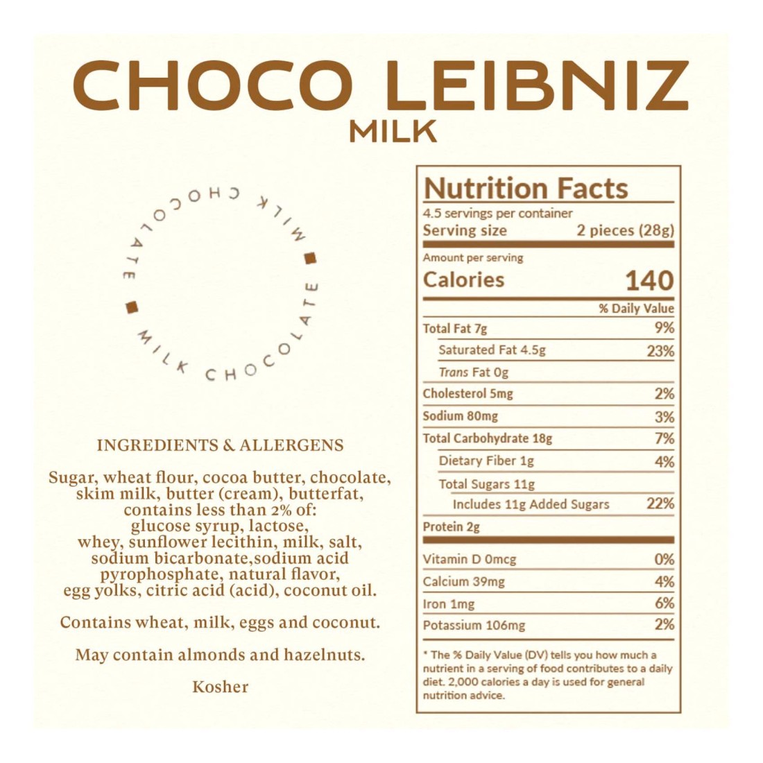 Chupa Chups Daisy Marshmallow Strawberry and Vanilla Flavour with Bahlsen Choco Leibniz Milk Chocolate Covered Biscuit 280g+265g