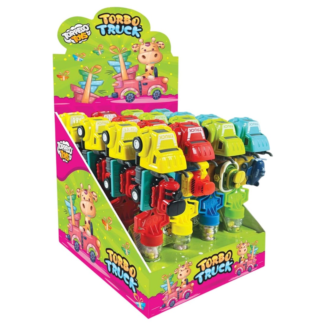 Torpedo Toys Turbo Truck Candy Toy, 5g