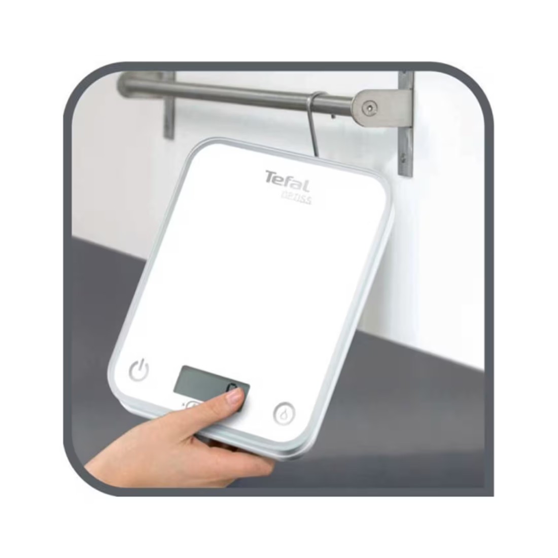 Tefal Optiss Digital Kitchen Scale BC5000V0 White 5kg
