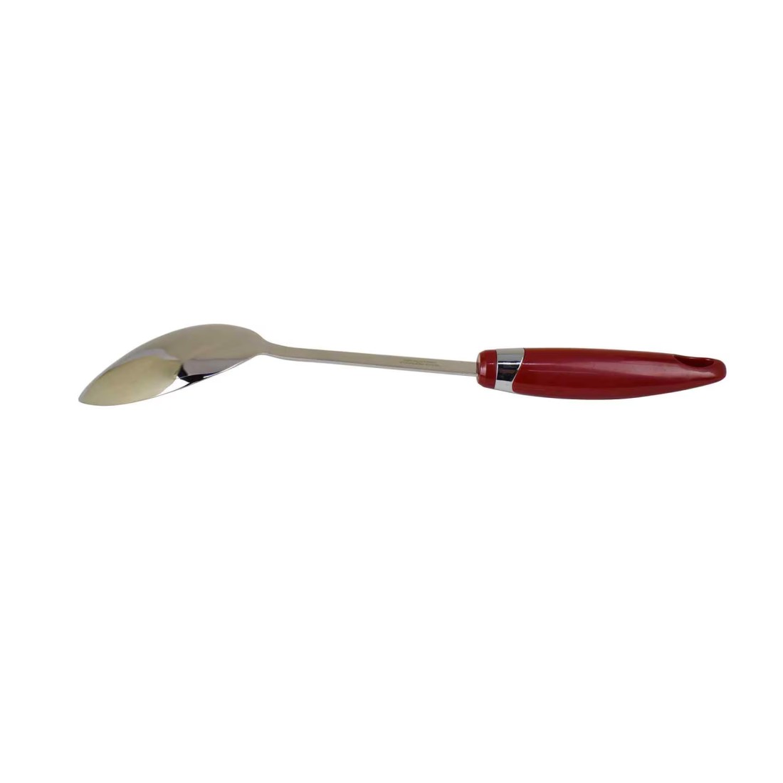 Ascot Cooking Spoon Silver And Red