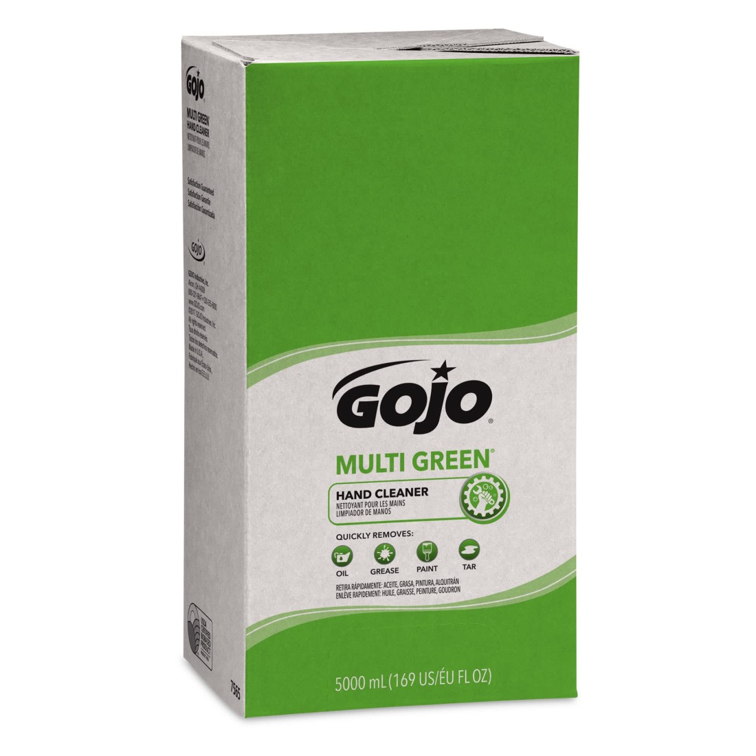 GOJO MULTI GREEN Hand Cleaner Gel Citrus Scent 5000 mL MultiPurpose Hand Cleaner Refill PRO TDX Dispenser Pack of 2 756502