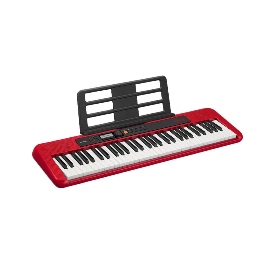 Casio CTS-200 Keyboard with Adaptor Red