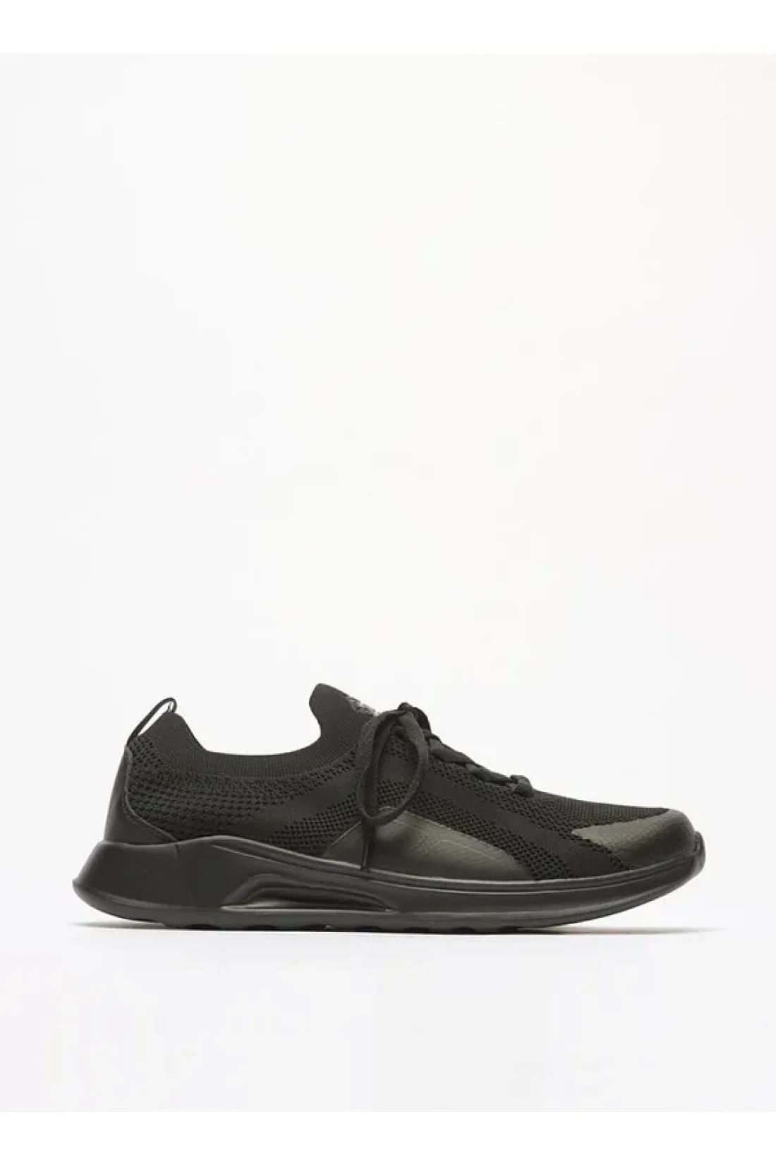Oaklan by Shoexpress Textured Slip-On Walking Shoes with Lace Detail