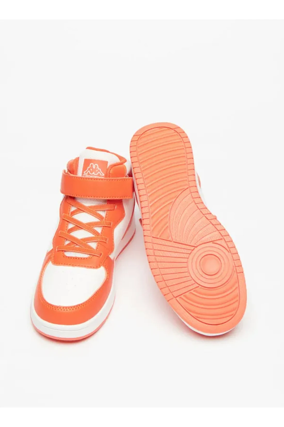 Kappa Boys' Colourblock High Top Sneakers with Cushioning