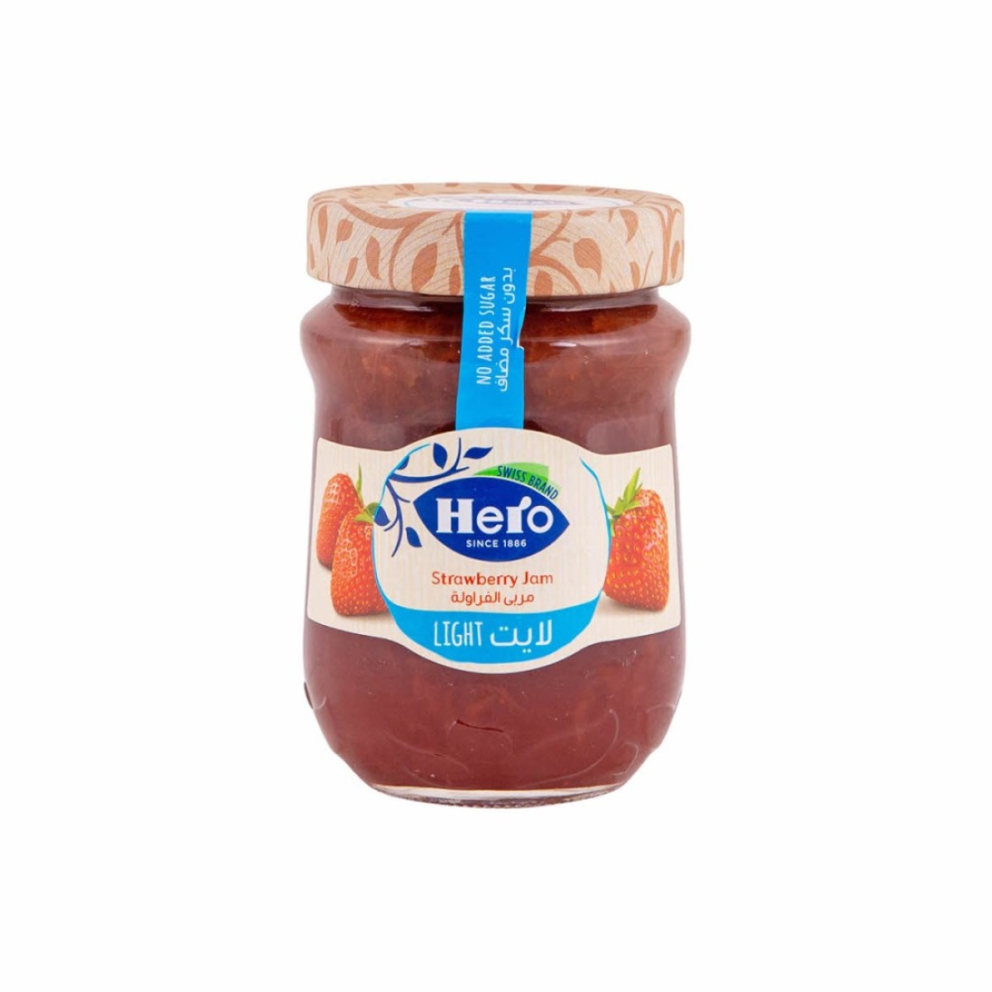 HERO LIGHT STRAWBERRY JAM 320 GM