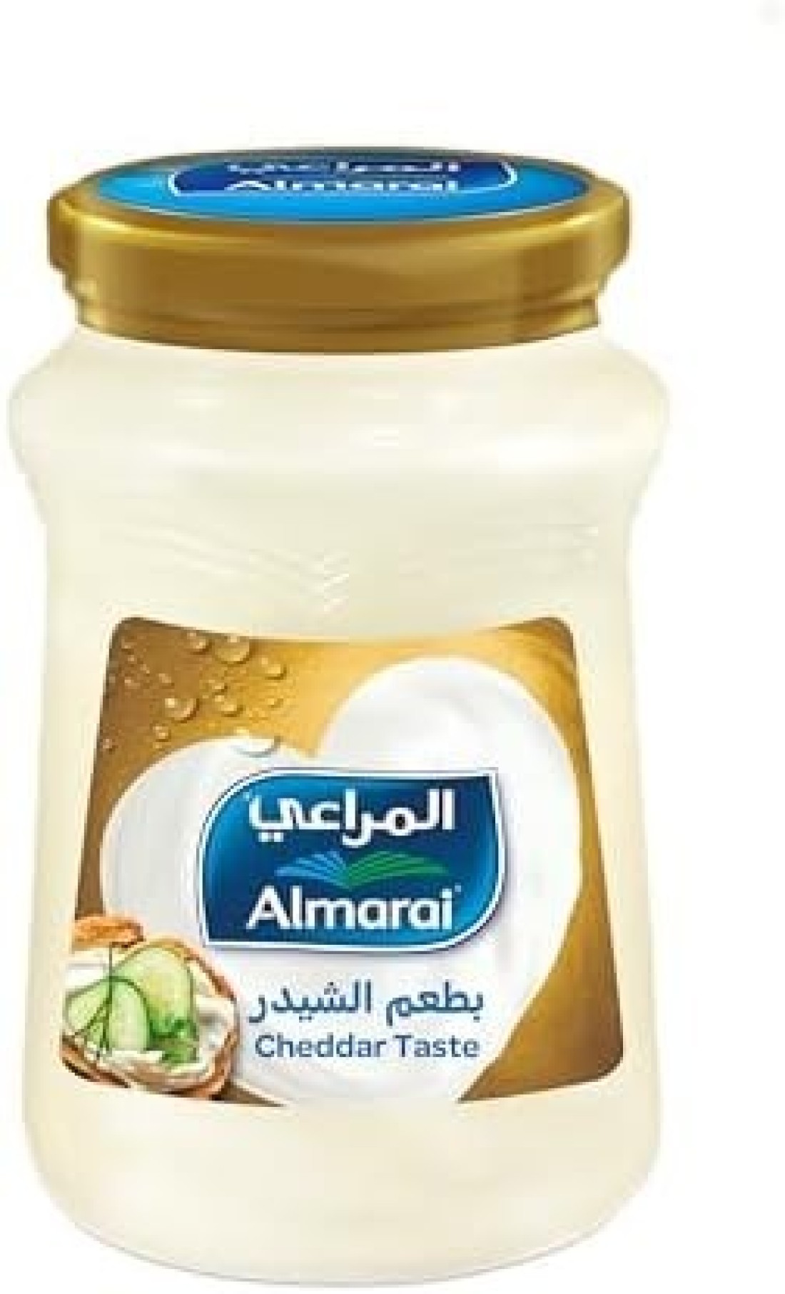 AL MARAI CHEESE JAR F/CREAM BLUE 500GM