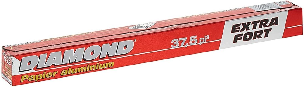 DIAMOND ALUMINIUM FOIL 2X37.5MTR