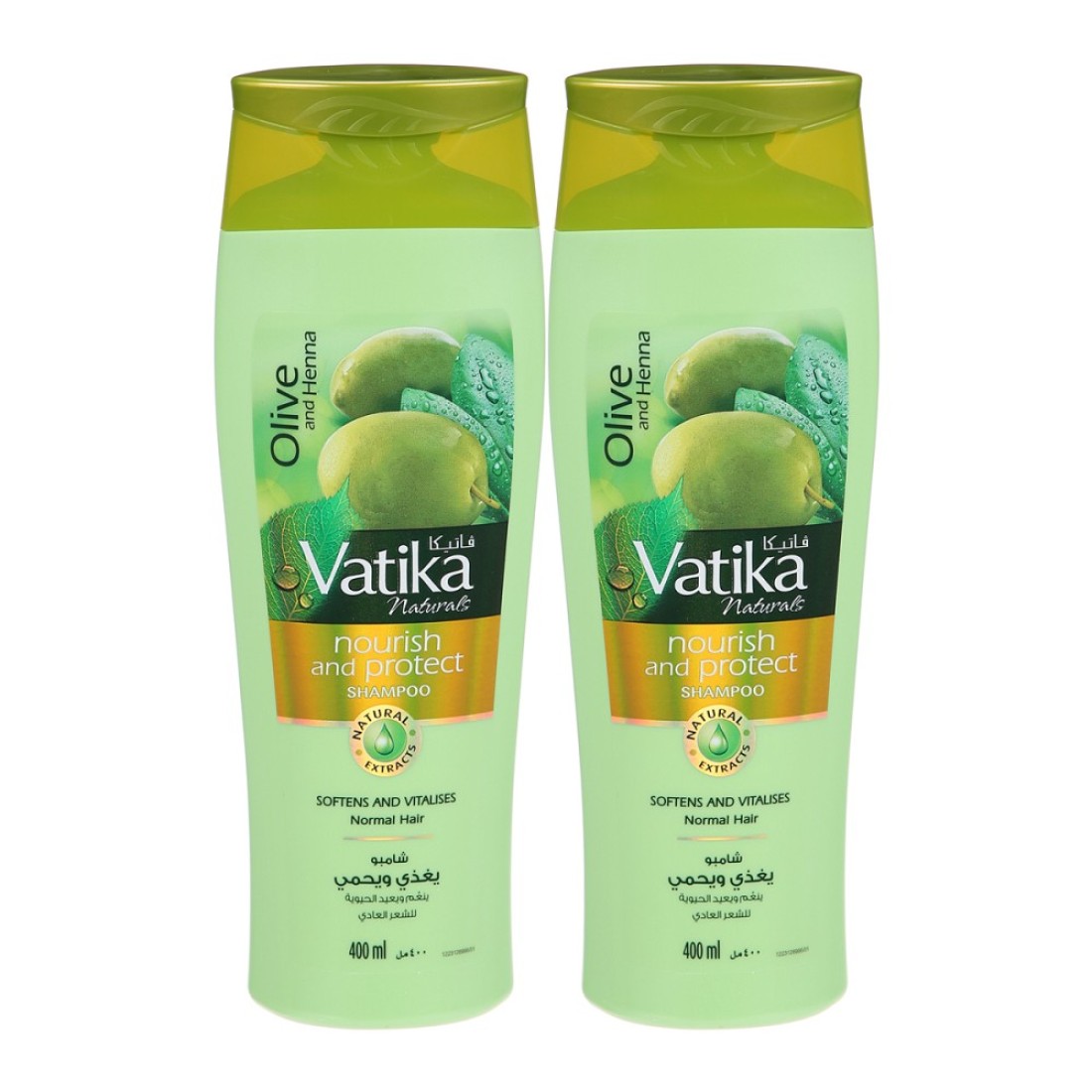 VATIKA SHAMPOO NOURISH 2X400ML