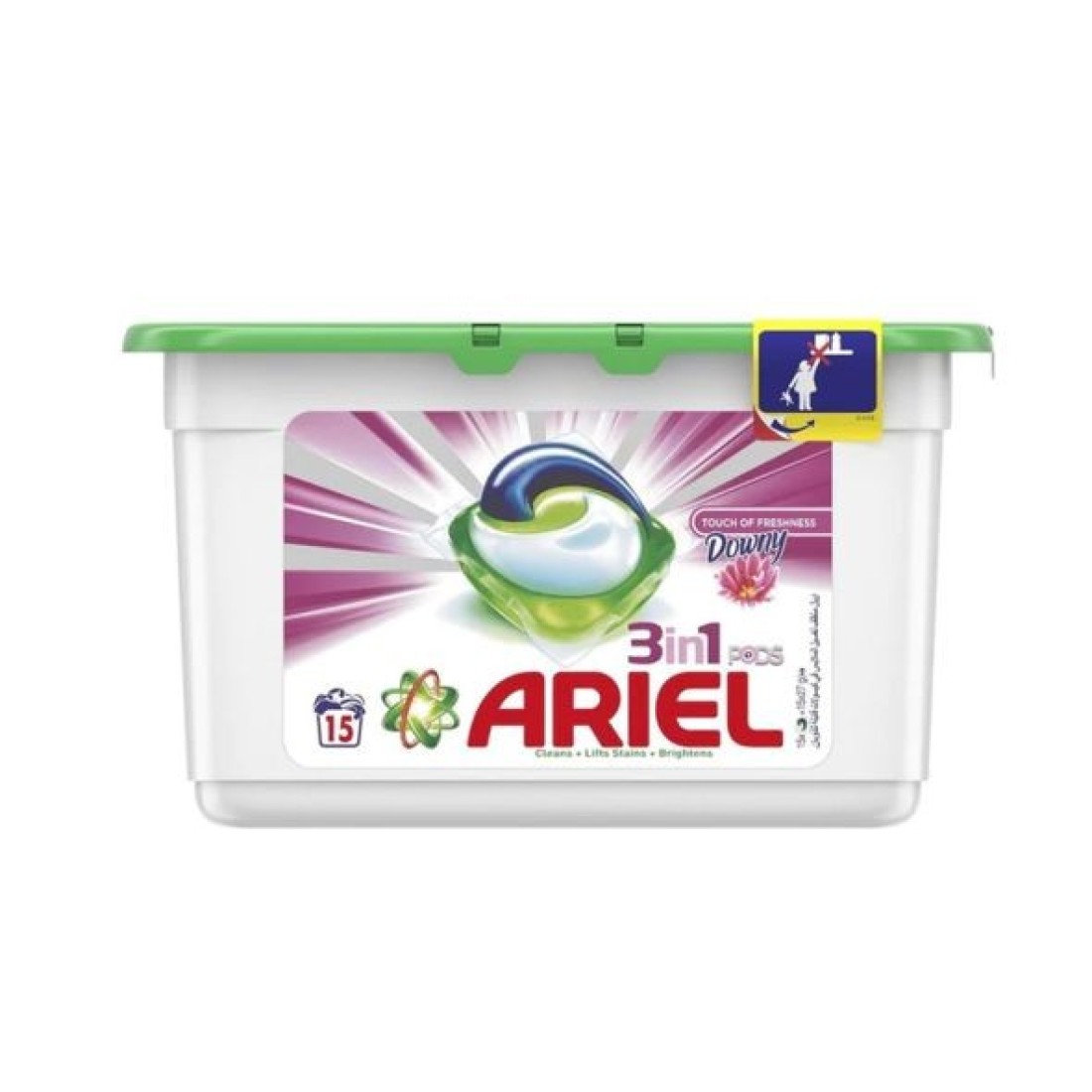 Ariel All in 1 Pods Capsules Downy 28.8gm 15s