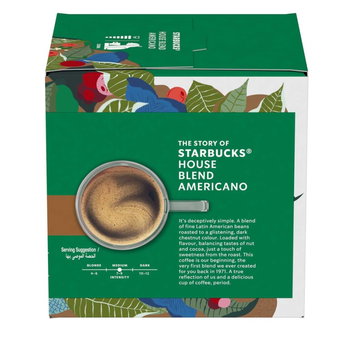 Starbucks Dolce Gusto House Blend Americano Coffee, 102g