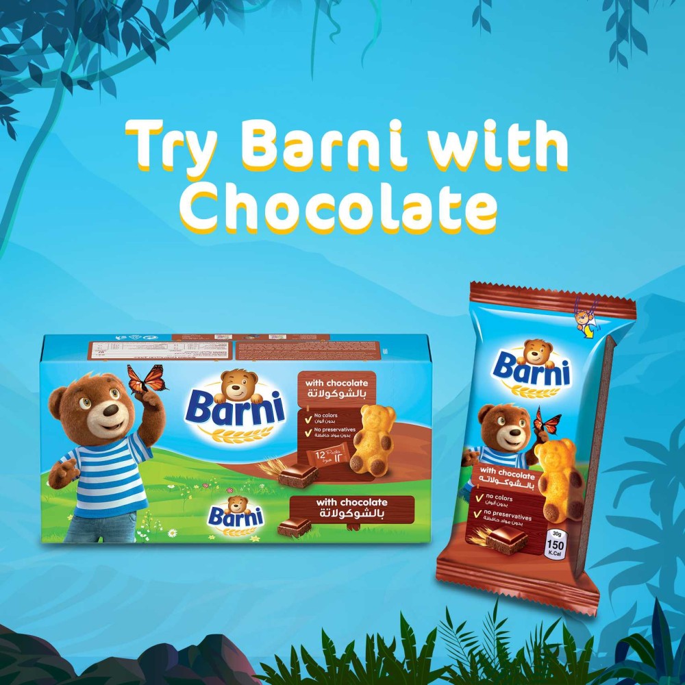 Barni Milk Cake 30g Pack of 12