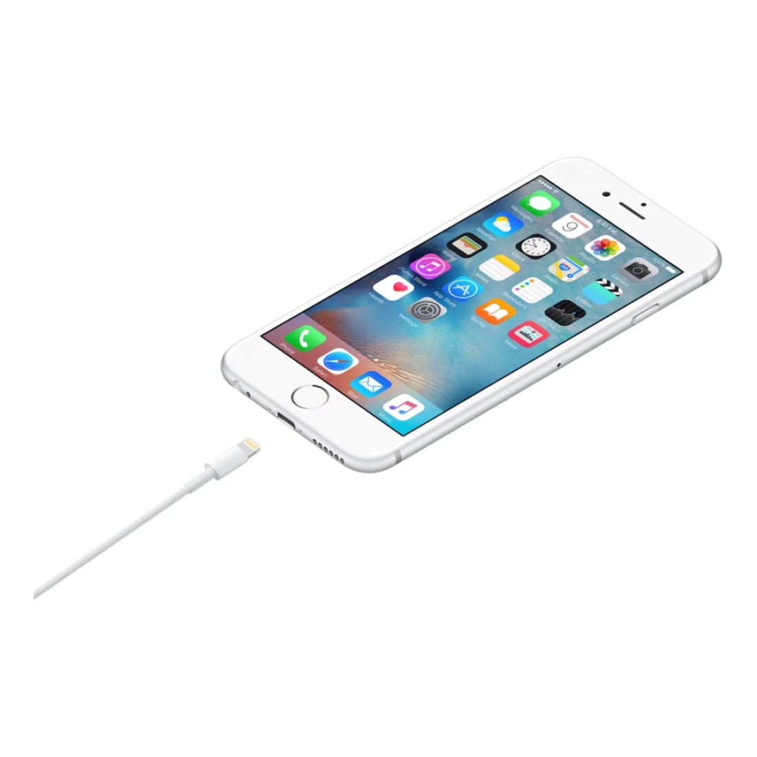 Apple Lightning To USB Data Sync Charging Cable White 1m