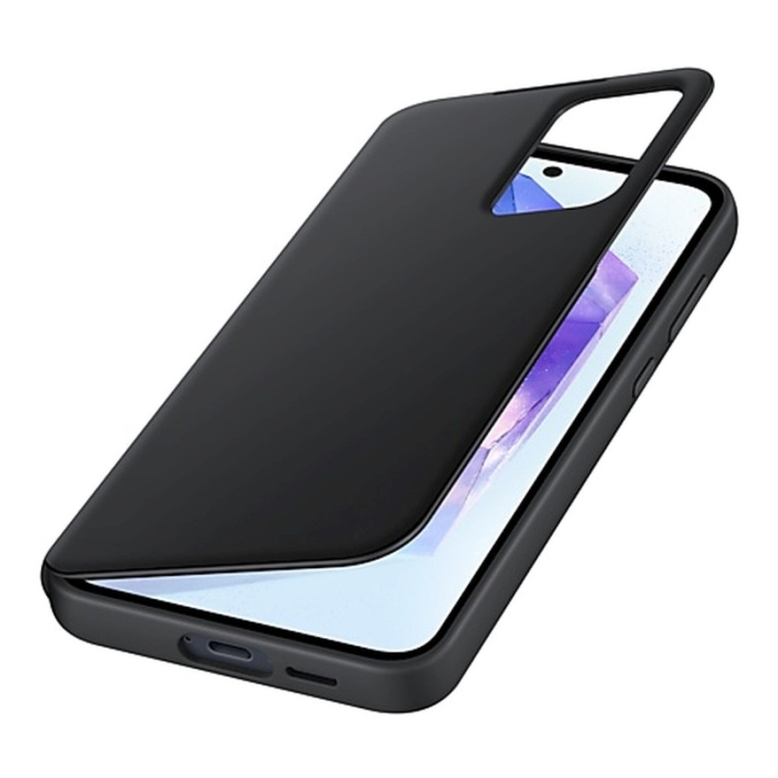 Samsung Smart View Wallet Case for Galaxy A55 5G Black