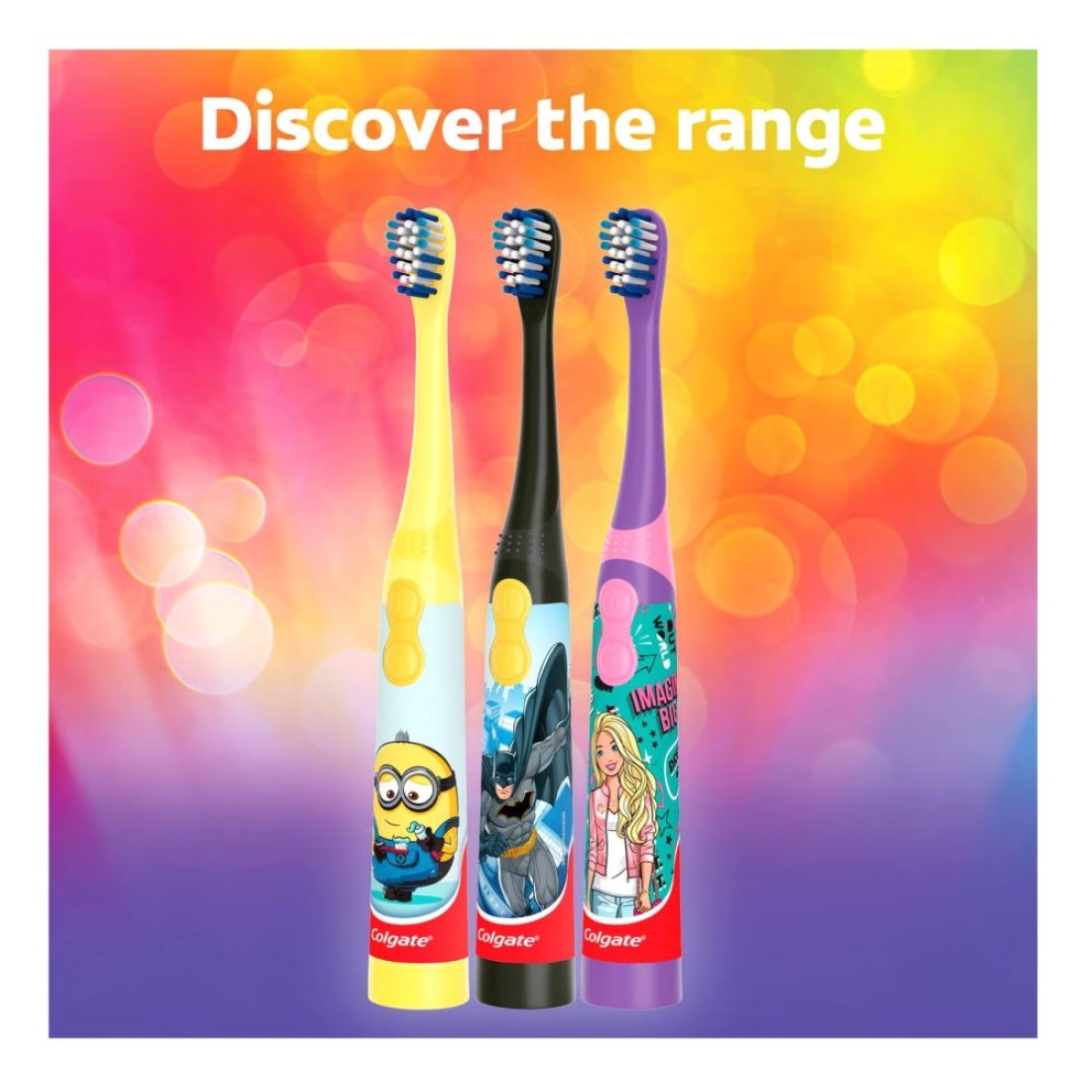 Colgate Kids Extra Soft Sonic Battery Powered Minions Toothbrush 1 Pcs