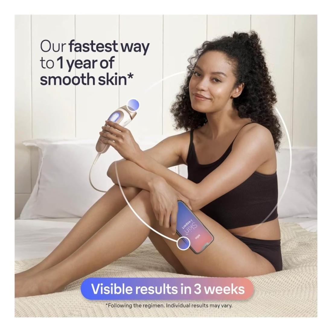 Braun Skin i-expert Pro 7 IPL Hair Removal System PL7147 Rose Gold