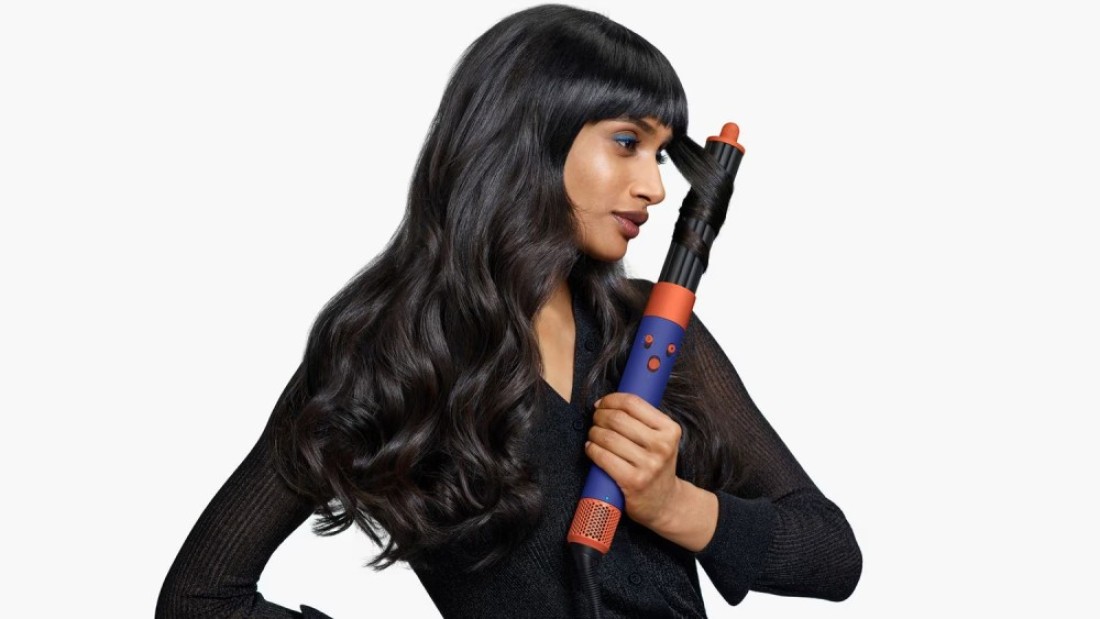 Dyson HS08 Smart Airwrap i.d. Multi-Styler and Dryer Straight+Wavy (Red Velvet Gold) - International Version