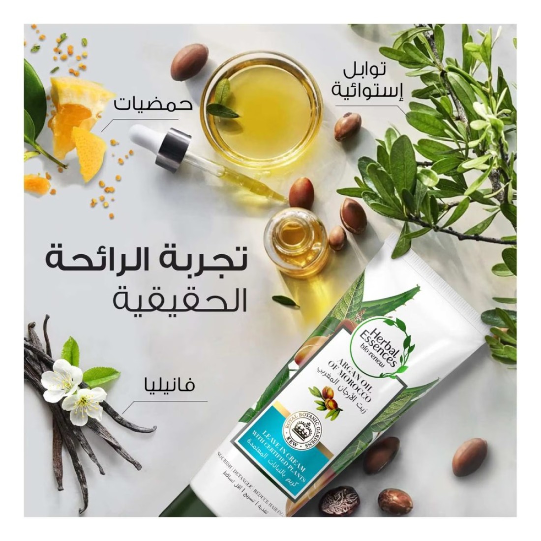Herbal Essences Argan Oil Of Morocco Leave-in Cream 180ml Pack of 2