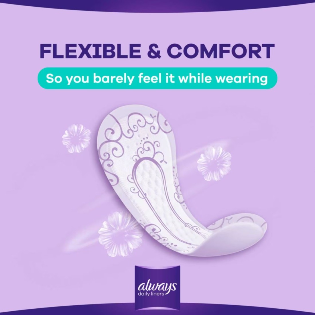 Always Daily Liners Comfort Protect Normal Pantyliners 80 Liners