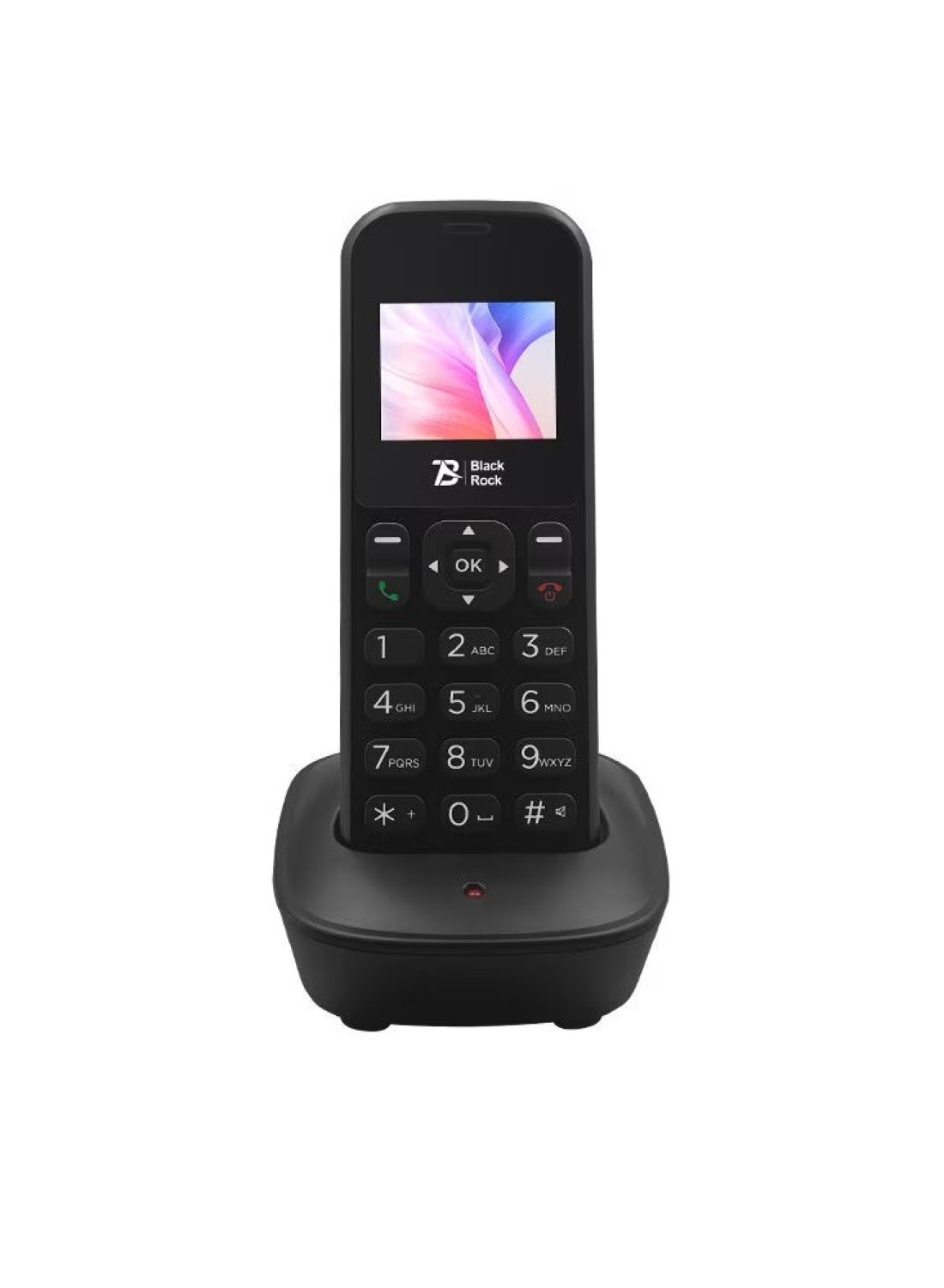 Cordless Phone Desktop Telephone GSM 850/900/1800/1900MHz Dual SIM Card Fixed Wireless Phone with Antenna Radio Alarm Clock Function