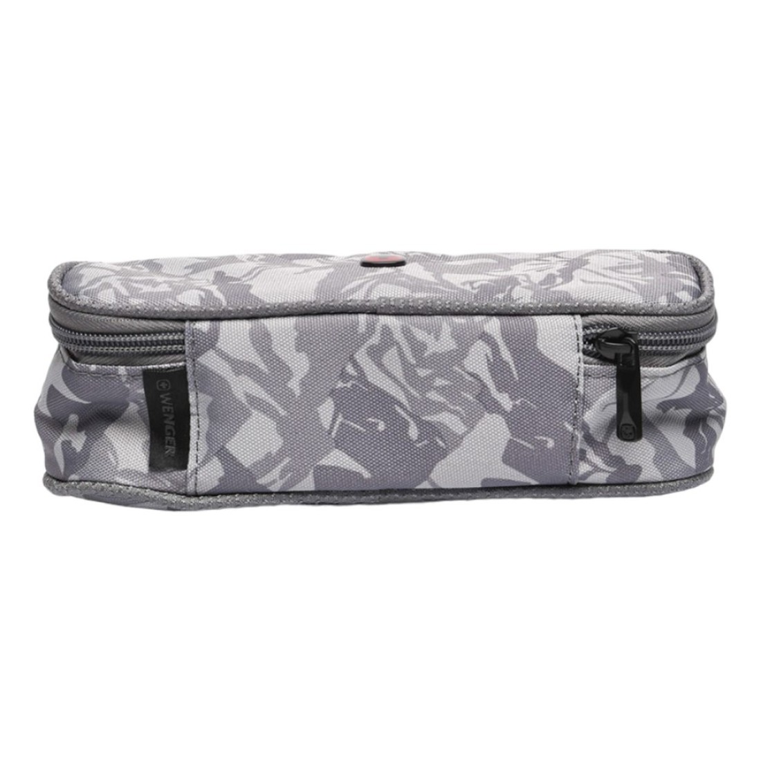 Wenger 1 Compartment Pencil Case Grey 23cm