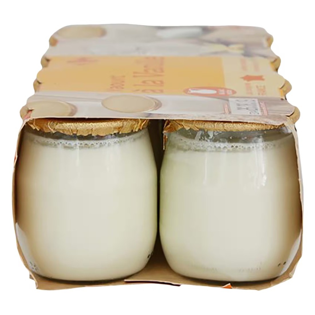 Carrefour Vanilla Yoghurt 125g Pack of 8
