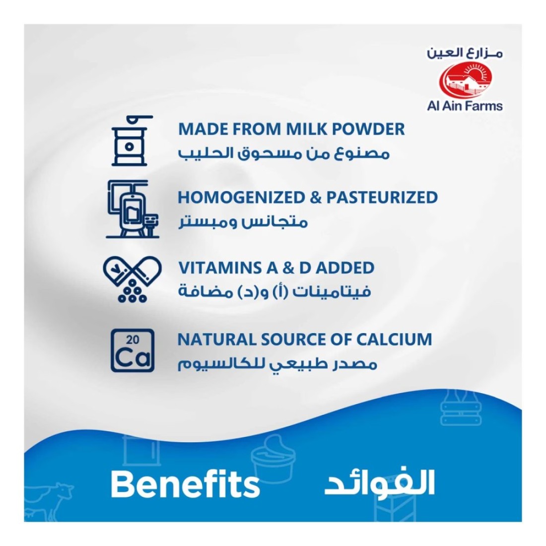 Al Ain Long Life Chocolate Milk 180ml Pack of 6