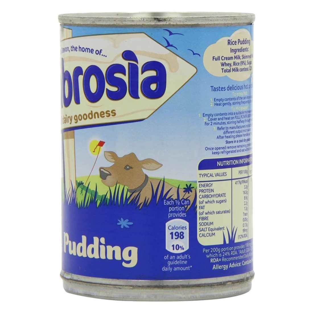 Ambrosia Creamy Rice Pudding 400g