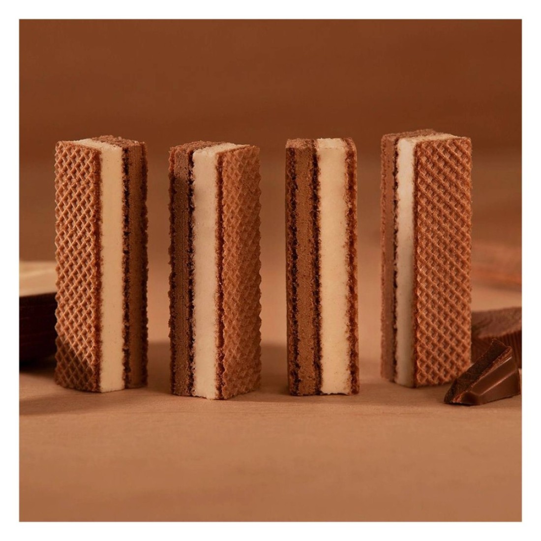 Kagi Crisp &#39;N&#39; Cream Milk Cream Wafer Bar Bag, 88g