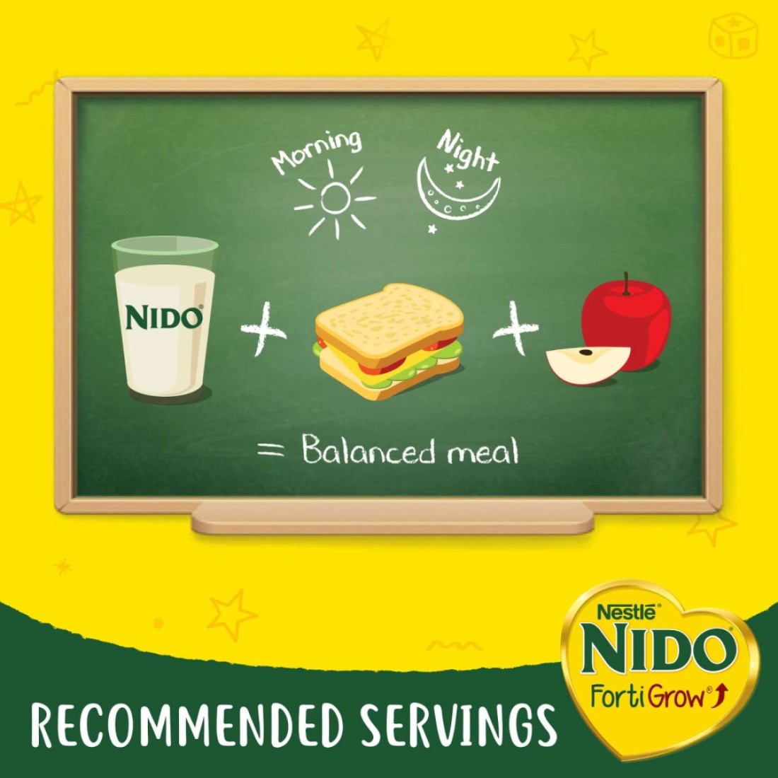 Nestle Nido Fortified Milk Powder 2500g Tin