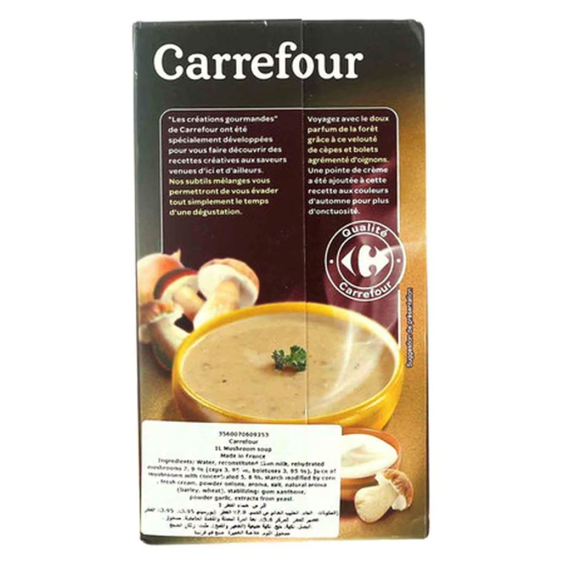 Carrefour Mushroom Soup 1L