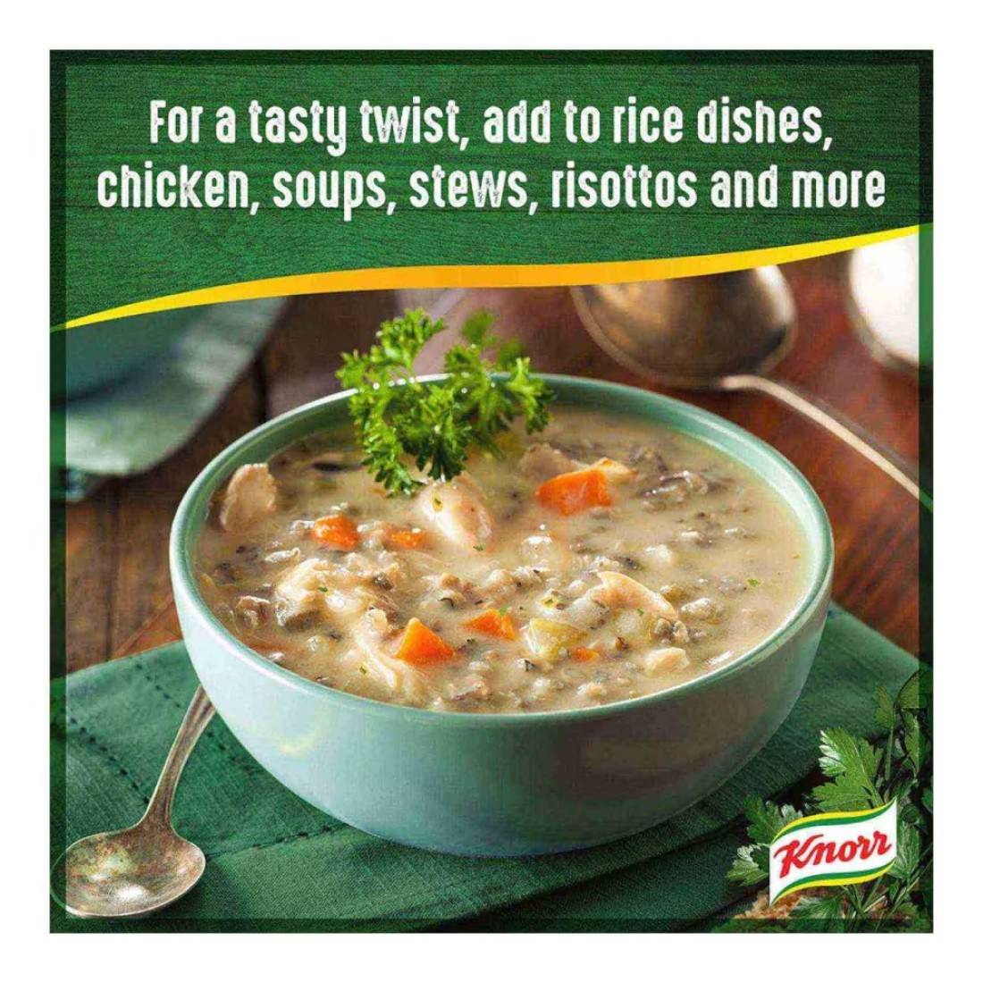 Knorr Powder Bouillon Vegetable Stock 18g 24 cubes