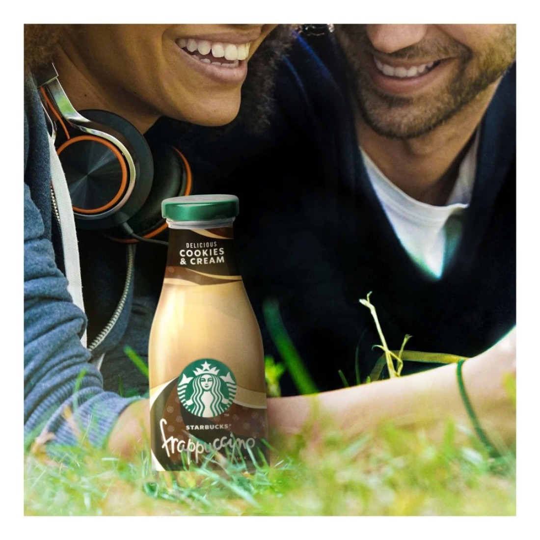 Starbucks Frappuccino Cookies and Cream Coffee Drink, 250ml