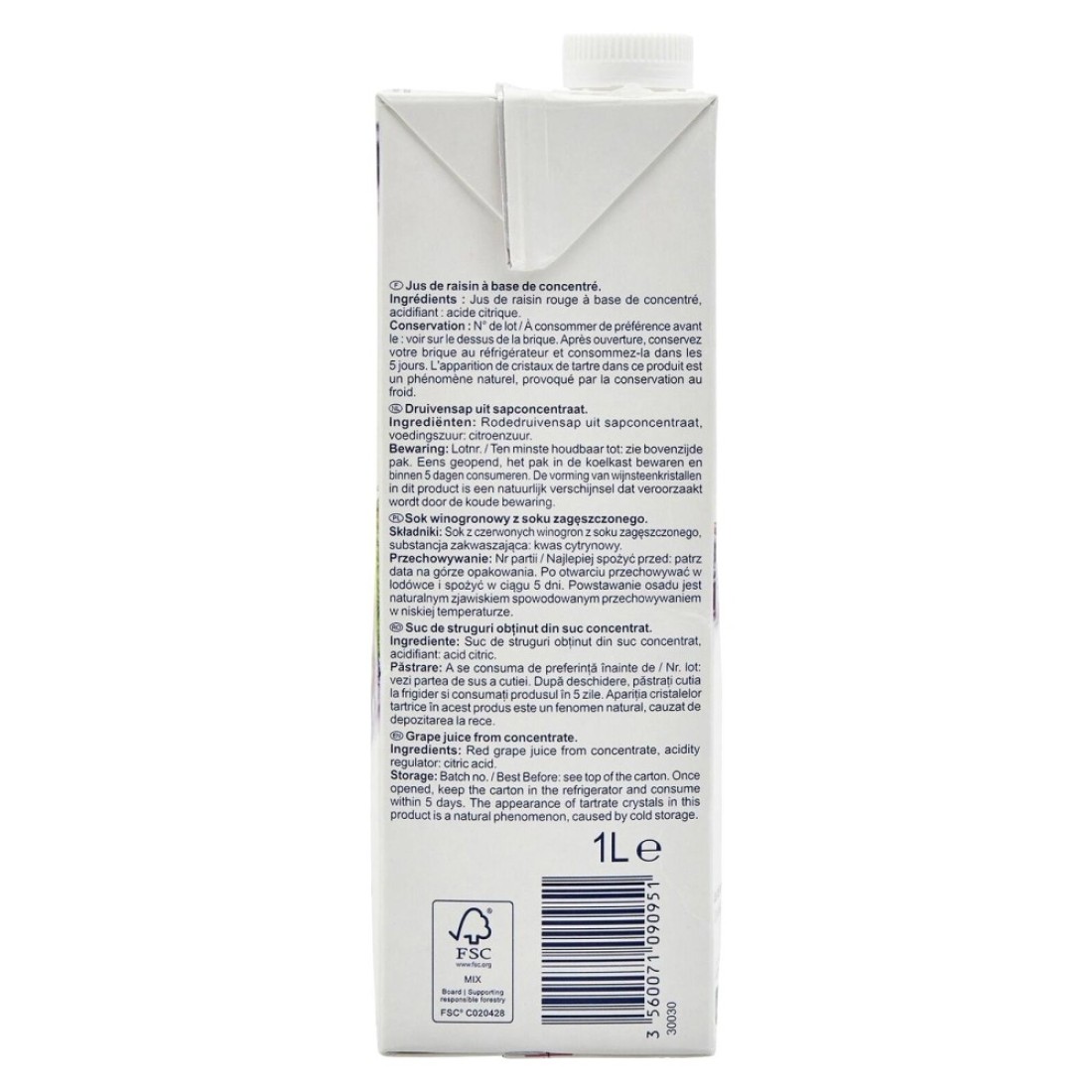Simply Concentrated Grape Juice 1L